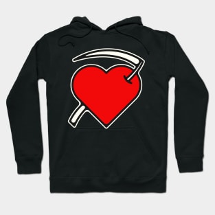 Dead Heart Design Logo Hoodie